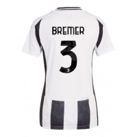 Juventus Gleison Bremer #3 Replica Home Shirt Ladies 2024-25 Short Sleeve